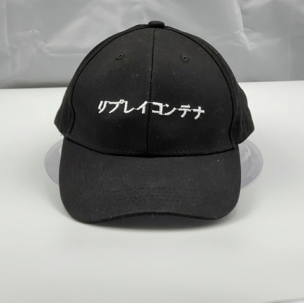 [New] Japanese Letter Cotton Baseball Cap/Hat